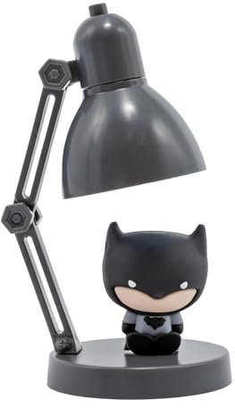 Blue Sky Studios Batman Mini Lamp Figure, Collectible Tiny Figurine Desk Decor, Licensed Gifts and Merchandise