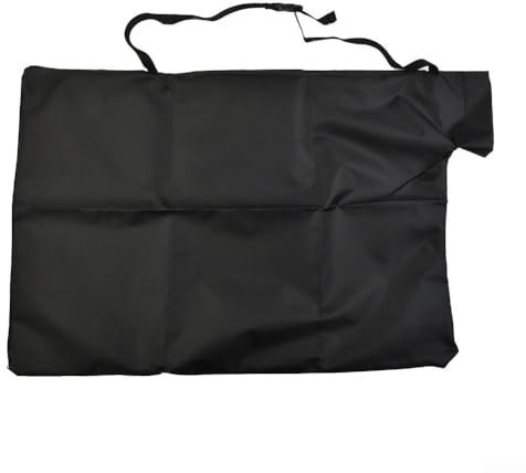 Sac de récupération de rechange pour souffleur de feuilles de jardin avec efficacité anti-poussière améliorée (noir)