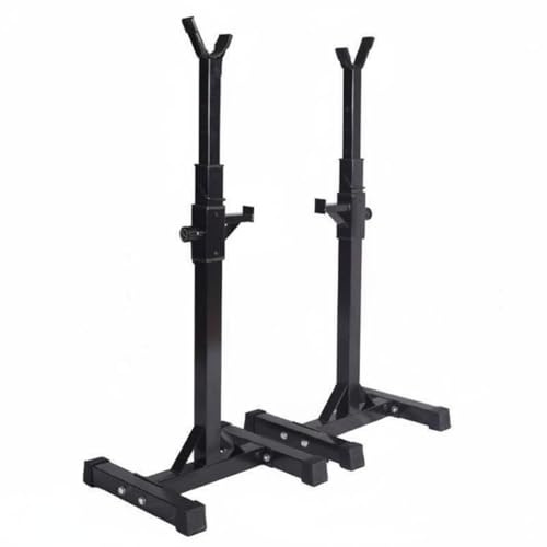 predolo Squat Rack Set multifunktional verstellbares Squat Rack vielseitig Langhantelablage für Männer, Krafttraining, Heimtraining