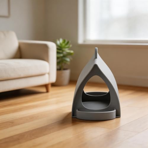 Mangeoire à oiseaux à suspendre pour jardin et terrasse, station de nourriture pour oiseaux sauvages résistante aux intempéries avec design facile à remplir, attracteur extérieur pour balcon (vert)