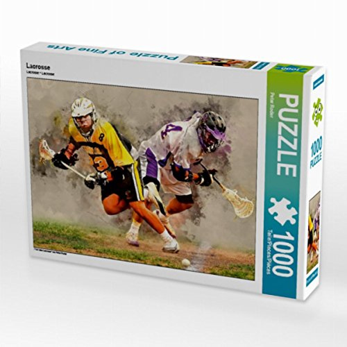 CALVENDO Puzzle Lacrosse | 1000 Teile Lege-Größe 64 x 48 cm Foto-Puzzle für glückliche Stunden