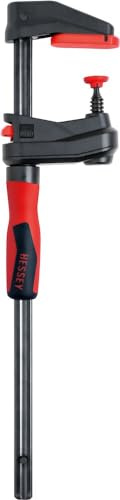 BESSEY Getriebezwinge GearKlamp GK15 | 150 mm | 200 kg Spannkraft | Innovative Getriebetechnik für ergonomisches, kraftsparendes Spannen bei Standard-Spannaufgaben und engen Räumen