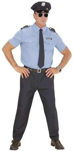 W WIDMANN MILANO Party Fashion - Kostüm Polizist, Wachtmeister, Gesetzeshüter, Kommissar, Uniform, Faschingskostüme
