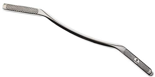IASTM Muscle Scraper (Handlebar) - Myofascial Release Tool - Gua Sha Stainless Steel Scraping Tool - Instrument Assisted Soft Tissue Mobilization - Fascia Release