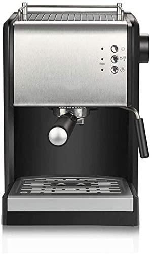 Mousseur à Lait Automatique Mousseur à Lait électrique Chauffe-Lait Machines à Expresso Machine à café à Chauffage Rapide 15 Bars avec mousseur à Lait Réservoir d'eau Amovible de 1,5 L LSDRAL