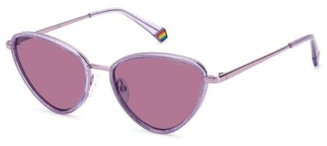 Polaroid PLD 6148/s/x Sunglasses, B3V/0F Violet, 55 Unisex-Adulto