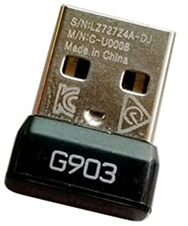 THLMT Receptor USB de ratón inalámbrico Compatible con Logitech G903 Lightspeed Gaming Mouse, Adaptador de Receptor Dongle de Ratones para PC portátil