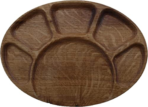 Assiette à fondues et raclette en bois (gravage au dos)