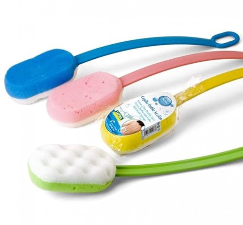 CEPILLO ESPONJA BAÑO DOBLE ACCION