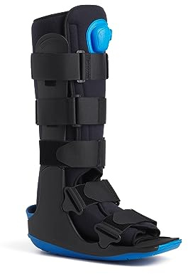 Ovation Medical Gen 2 Pneumatic Walking Boot - Lightweight, Low Profile CAM Walker Boot - Premium Medical Boot for Foot Injuries, Ankle Sprains, Fracture Recovery Support, & More (Standard, Small)