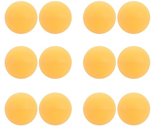 TAMOSH 500 Stück 40 mm Tischtennis-Trainingsbälle, Tischtennisbälle, Gelb/Zufällig