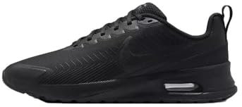 NIKE Herren Air Max Nuaxis Sneaker, Black Black Anthracite, 45 EU