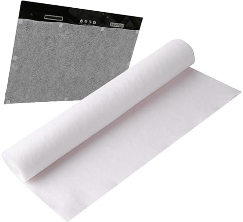 Range Hood Filter - Anti Oil Range Hood Filter Replacement, 5m/10m Grease Filter Range Hood | Proof Range Hood Filtering Paper, Non-woven Kitchen Extractor Fan Filter for All Cooker Hoods