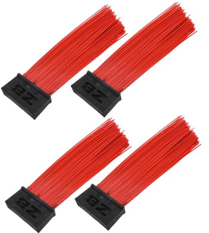 COSMEVIVI 4pcs Sanitation Brush Head Outdoor Broom Accessory Heavy Duty Industrial Sweeper for Pavement Cleaning
