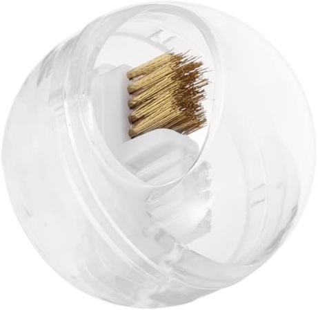 MOTHNUR Nail Drill Bit Brush Cleaning Tool Dust-proof Easy to Use Plastic Manicure Drill Bit Case Cleaner for Home and Salon