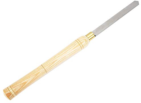Parting Tool, Wood Lathe Tools 15mm Woodworking Turning High ‑ Speed Steel Handheld Turning Lathe Parting with Wood Handgrip