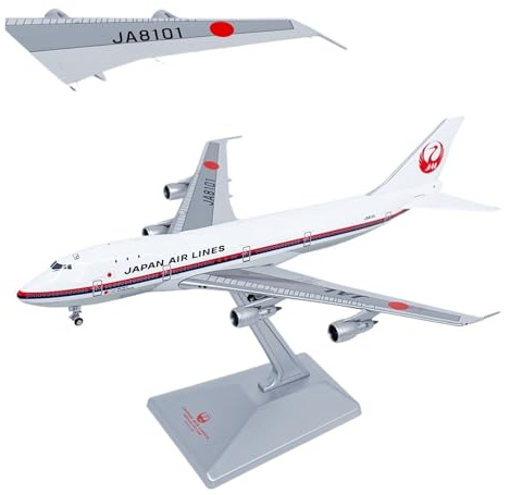 BMAONZ Modell Der Boeing 747-100 JA8101 Im Maßstab 1:400 Aus Einer Legierung – EIN Klassisches Ausstellungsstück Miniatur Modelle