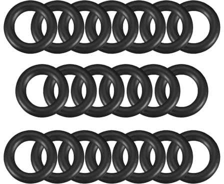 Mandouer Nitrile Rubber O-Rings, 13mm OD x 9mm ID x 2mm CS, Pack of 20