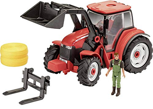 Revell Junior Kit 00815 Traktor mit Lader und Figur