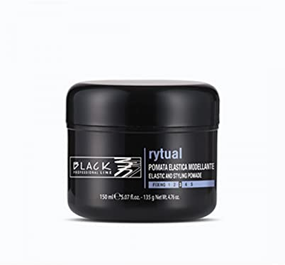 Pomata per Capelli Elastica e Modellante Rytual 150 ml Black Professional (BLACK.35)