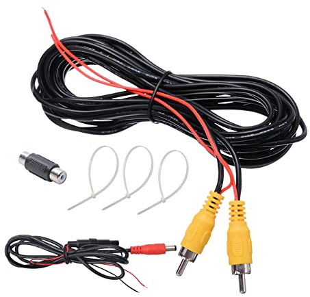 PARKVISION Rückfahrkamera Kabel Cinch, Auslösekabel | RCA-Verlängerungskabel für Kameras