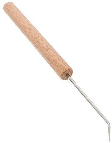 NUOBESTY Holz Strickhäkelnadel Handgeflochtener Webstuhlnadel Stricken Werkzeug Häkelnadeln Strickwebstuhlnadeln Für Häkelprojekte