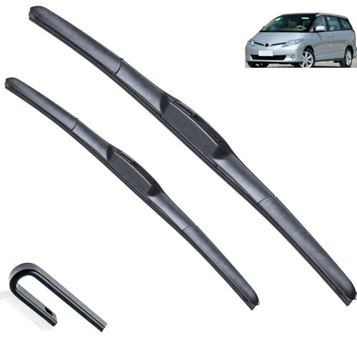 Car Wiper Blade Compatible with Toyota Previa 50 2006~2019 XR50 Estima Tarago Windscreen Windshield Wipers Car Accessories 2007 2008 2018
