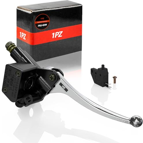 1PZ FR2-GH9 22mm Maître-Cylindre de Frein Droit Avant 7/8 Universel Durable Remplacement pour Suzuki Address V125G V100 Sepia ZZ Vexter Moto Scooter Dirt bike ATV Quad