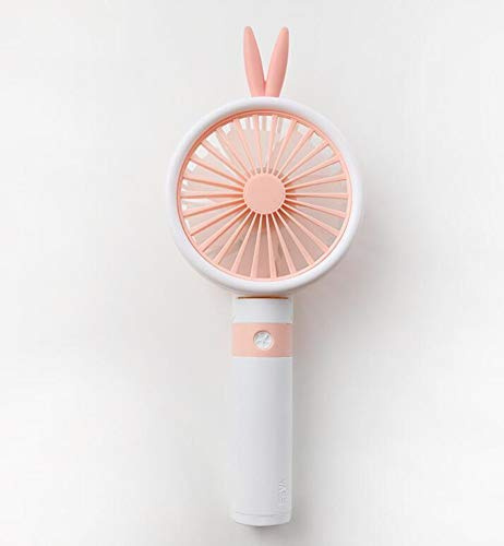 JQQJZLC Ventilador, Mini Lindo Ventilador pequeño USB, Cama de alumno Recargable de muda Cama de Dormitorio de Estudiante Plegable Grande, Ventilador, Ventilador