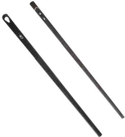 ARTSEWPLY Agujas De Cuero Para Coser Acero, Herramientas Prácticas Marroquinería, 2 Piezas, Para Artesanos, Color Acero, Doble y Simple Orificio, Costura Manual Máquina, Uso Cuero, Trabajo Artesanal