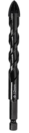 Broca de cobalto Jobber, Brocas de carburo tungsteno for mampostería, for vidrio, hormigón, ladrillo y plástico(12mm)