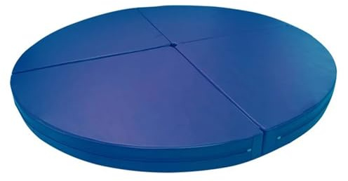 Tappetino di protezione per pole dance Cuscino for danza aerea, morbido e resistente, pieghevole, in schiuma di polietilene impermeabile, for la casa(Blue,120x5cm)