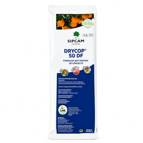 Fungicida Cobre Drycop 50 DF Fungicida Preventivo De Contacto – Oxicloruro De Cobre 50%, Granulado Dispersable En Agua, Contra Mildiu, Alternaria, Monilia, Repilo, Moteado y Bacteriosis | Nexum Market
