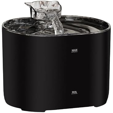 Petzen Cat Water Fountain for Drinking, 2.2L with Filter, Ultra Silient, Wired Automatic Water Dispenser (Water Fountain)
