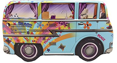 stylebox Blechdose Mini Camper Van Hippy 17x9x7 cm Keksdose Deko Box Dose Retro