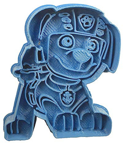 Cuticuter Paw Patrol Zuma Ausstechform, Blau, 8 x 7 x 1.5 cm