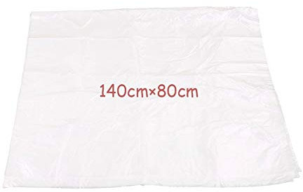 100 fundas desechables de plástico para asiento de coche, impermeables, protector de vehículo, mecánico