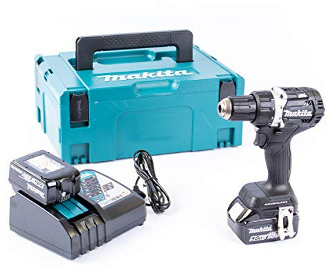 Makita DDF484RTJ Akku-Bohrschrauber Black Edition 18V 2x 5.0 Ah Akkus im MACPAC