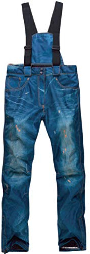 Mitef Herren Skihose, Warm, Verdickt, Winddicht, Wasserdicht, Snowboardhose, erhältlich in Zwei Farben und Verschiedenen Größen