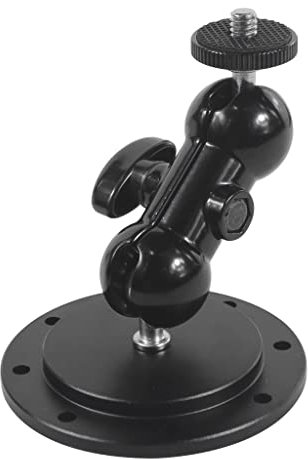 FEICHAO Support de montage mural 1/4 vis double tête sphérique adaptateur bras magique pour projecteur moniteur caméra accessoires de connexion (type A)