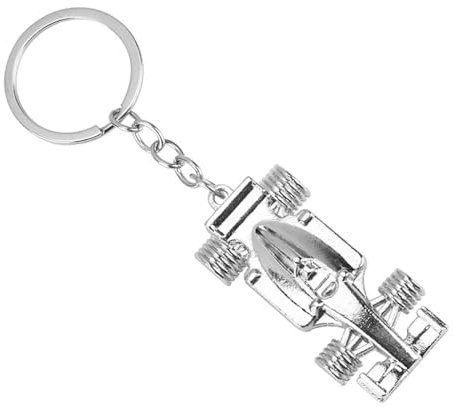 Auto Schlüsselanhänger Car - Edelstahl Rennauto Anhänger Metall Keychain für Ihren Schlüssel oder Display - Geschenk für Männer und Frauen