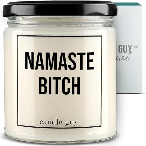 candle guy Duftkerze im Glas [Brennzeit 70h] - Duft-Kerze handgemacht mit Spruch | Freches Geschenk für Frauen, Freundin, Geburtstag | 100% Sojawachs, schöne natürliche Düfte mit ätherischem Öl