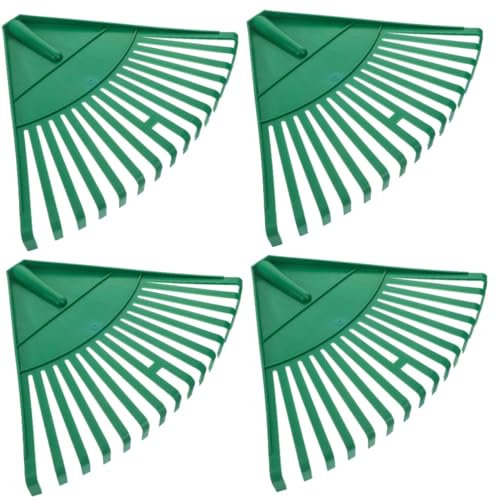 Supvox 4stücke Outdoor Laubrechen Kunststoff Gartenwerkzeug Effizienten Reinigen Von Blättern Für Und Gemüsepflege Langlebig Und Einfach Zu Montieren
