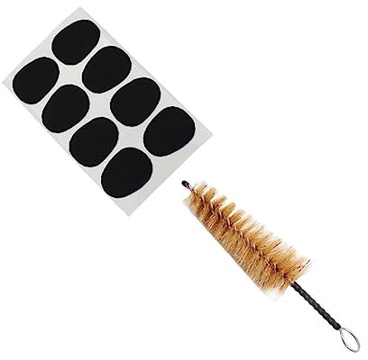 CORHAD Saxophon-pflegeset – Saxophonbürste Borstenbürste Und Zahnpads Zur Pflege Des Saxophon-mundstücks