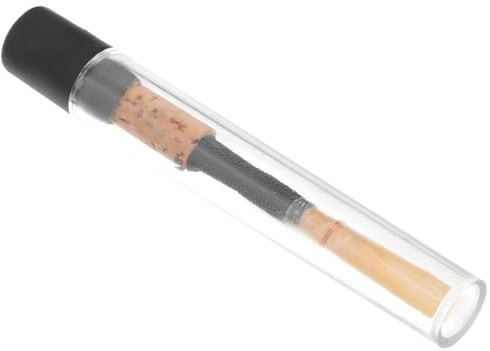Oboenrohrblatt aus Natürlichem Schilf für Oboe, Robust und Flexibel | Kupferdetails, Zufällige Farbe, Glatte Kanten ohne Grat für Anfänger und Professionelle Oboisten