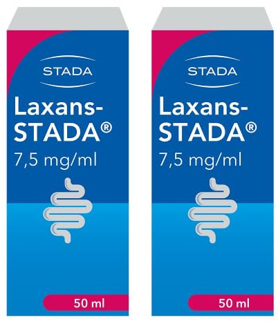 LAXANS-STADA 7,5 mg Tropfen zum Einnehmen Set (2x 50ml)