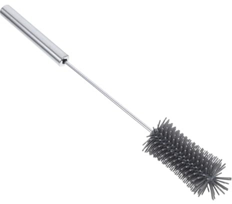 Luxshiny Rotating Cleaning Brush for Bottles and Cups Long Bottle Brush Flexible Bristles Handheld Cup Cleaner for Drinking and Juicing for Home Use
