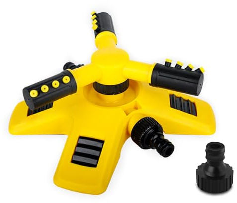 Spruzzatore Per Yard Acqua 360 Gradi Rotante Per Ampia Area Per Bambini Pet Giocare Portatile Fiore Letto Sprinkler