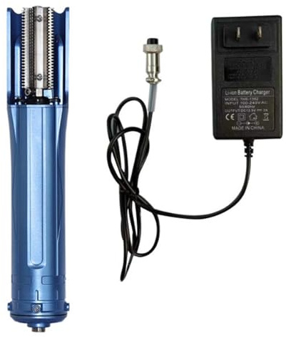 KHZKHC Écailleur À Poisson Électrique sans Fil, Outil Professionnel pour Détartrer Le Poisson, Lame en Acier Inoxydable, Vitesse De Rotation De 5000 TR/Min, Batterie Rechargeable Intégrée De 2600 MA