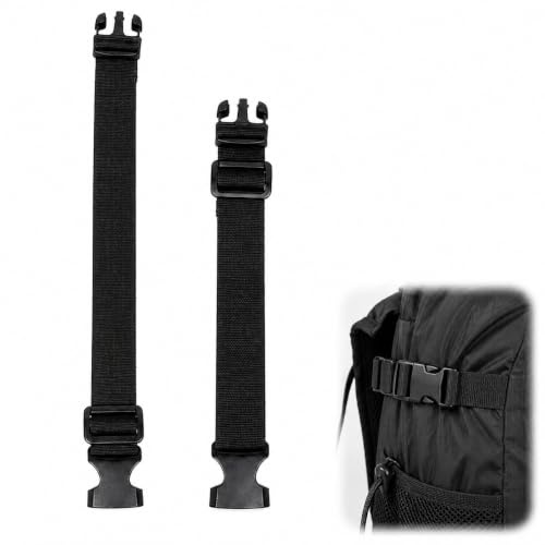 jtum Sangle Réglable Sac Banane Extension Ceinture Noir 15+10 Pouces | Sangle Réglable, Extension Sac Banane, Ceinture Rallonge, Noir, 15+10 Pouces